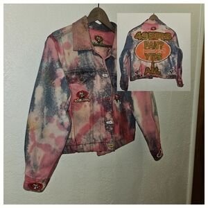 49ers Custom Made Denim Jacket